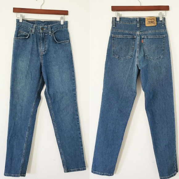 Levi's Denim - LEVI'S Vintage Orange Tab High Rise Jean 4.